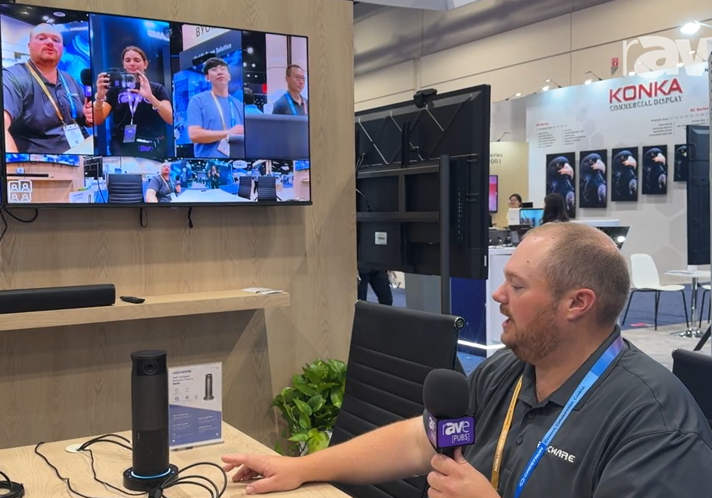 Load video: AI Tracking | 4K Video | BYOD | Enterprise UC | PTZ camera